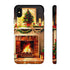 Warm Chirstmas Hearth - Impact Resistant Phone Case iPhone XS MAX Glossy